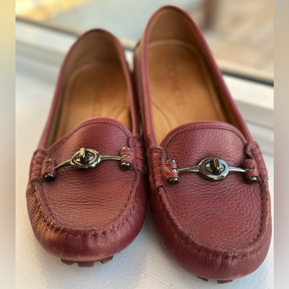 Burgundy Coach Loafer - Picture 3 of 6